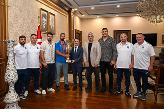 Kırkpınar'da Göğsümüzü Kabartmışlardı! Kocaeli'nin Başpehlivanları Vali Aktaş ile Buluştu!
