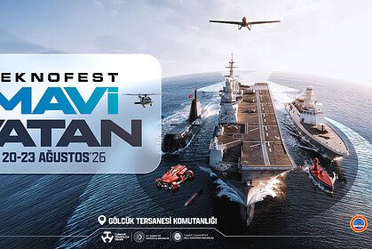 Kocaeli Gölcük Ev Sahipliği Yapacak: TEKNOFEST Mavi Vatan 20-23 Ağustos’ta Gölcük Tersanesi’nde!
