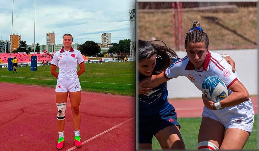 Karamürselli Tuğba Nur Yavuz A Milli Kadın Rugby Takımı’nda 10. Maçına Çıktı!