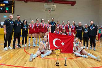 U16 Kız Milli Voleybol Takımımız Namağlup Balkan Şampiyonu Oldu!