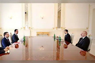 Adalet Bakanı Akın Gürlek'ten Bakü'de Diplomasi: Aliyev ile Görüşme