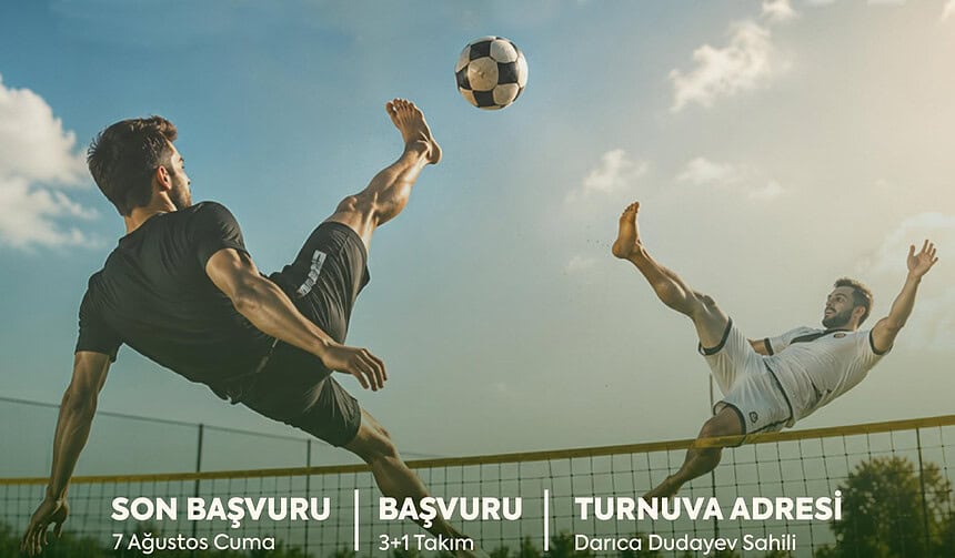 Darıca Belediyesi Ayak Tenisi Turnuvası Düzenliyor: Son Başvuru 7 Ağustos!