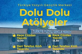 Başiskele'de Gençlere Ücretsiz Atölye: Keçe Cüzdan ve Deri Telefon Kılıfı Yapımı!