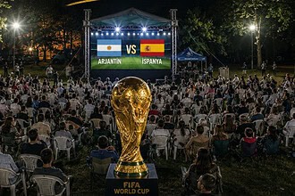 Dünya Kupası Finali Başiskele Sahili'nde: Arjantin-İspanya Maçı Pazar Gecesi Dev Ekranda!