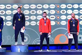 Budapeşte'de Milli Güreşçilerden 1 Gümüş 1 Bronz Madalya