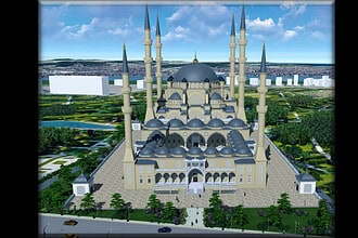 Gebze Millet Bahçesi’ne 10 Bin Kişilik Dev Cami: Kocaeli Büyükşehir Projenin İnşasına Başladı!