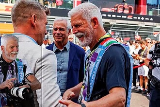 Çekya Cumhurbaşkanı Pavel F1 Macaristan Yarışında Foto Muhabir Olarak Görev Aldı