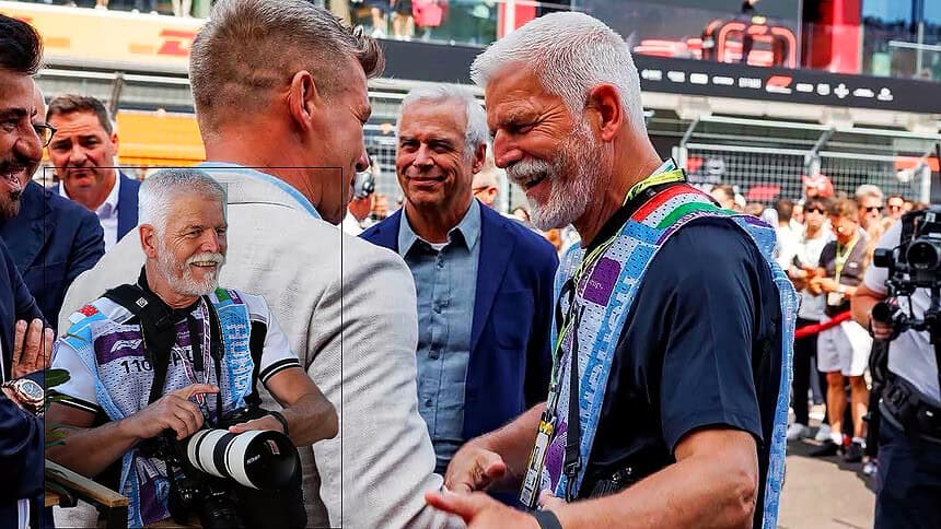 Çekya Cumhurbaşkanı Pavel F1 Macaristan Yarışında Foto Muhabir Olarak Görev Aldı