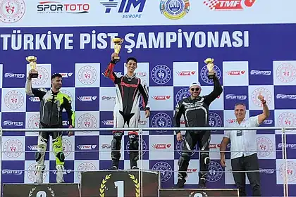 Darıcalı Motosikletçi Ender Nalbant Türkiye Şampiyonu Oldu