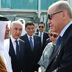 Erdoğan Doha'da: Eski Katar Emiri Al Thani'ye Taziye Ziyareti