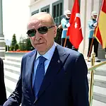 Erdoğan, Slovakya Cumhurbaşkanı Pellegrini'yi Külliye'de Ağırladı
