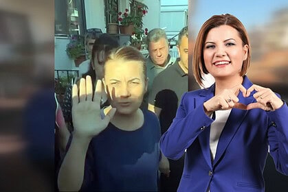 Gözaltına Alınan Fatma Kaplan Hürriyet'in İlk Görüntüleri Ortaya Çıktı: "Ekşi yemedim ki karnım ağrısın"