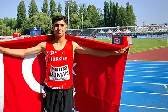Fenerbahçeli Milli Atlet Duman'dan Avrupa'da Bronz: 5:50.07'lik Derece Yaptı