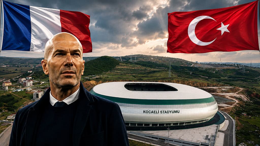 Fransa’nın Başına Zidane Geçti: İlk Sınavı Turka Kocaeli Stadyumu’nda!