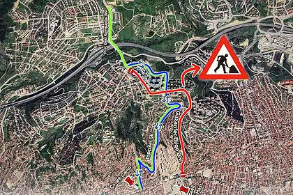 Gazanfer Bilge Bulvarı 1 Hafta Trafiğe Kapalı: 4 Hat Değişti