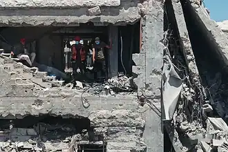 Gazze'de 1072 Cenaze İçin 800 Saatlik Enkaz Operasyonu Başlatıldı