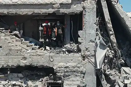 Gazze'de 1072 Cenaze İçin 800 Saatlik Enkaz Operasyonu Başlatıldı
