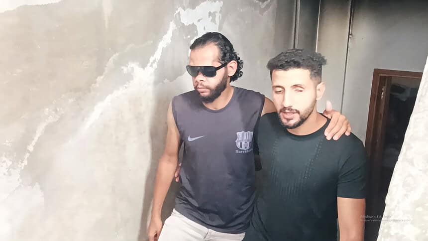 Gazze'de Yardım Noktasına Giden Muhammed İki Gözünü Kaybetti: Bir Yıldır Tahliye Bekliyor