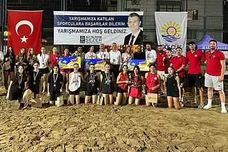 Gölcük Plaj Voleybolu Turnuvası Sona Erdi: 304 Minik Sporcu Yarıştı
