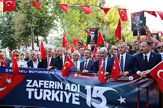 İzmit Milli İrade Meydanı'nda 15 Temmuz Anması: Kortej 19.45'te