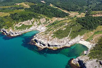 Kandıra'nın El Değmemiş Koyları Havadan Görüntülendi