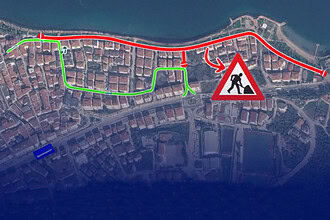 Karamürsel'de Plaj Yolu Caddesi'nde Üstyapı Çalışması: 13-16 Temmuz Arası Trafiğe Kapalı!