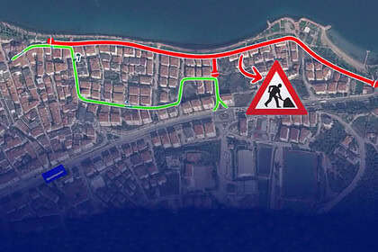 Karamürsel'de Plaj Yolu Caddesi'nde Üstyapı Çalışması: 13-16 Temmuz Arası Trafiğe Kapalı!