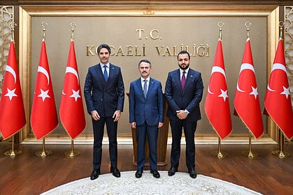 Katar Ankara Büyükelçisi Faisal Abdullah Al-Henzab Kocaeli Valisi İlhami Aktaş’ı Ziyaret Etti!