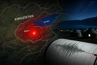 Kırgızistan'da 5 Büyüklüğünde Deprem Meydana Geldi: 20 Köy Sarsıldı