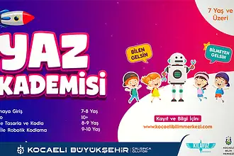 Kocaeli Bilim Merkezi'nde Yaz Akademisi: 53 Günlük Mucit Programı