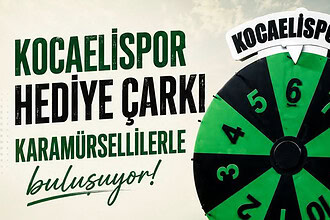 Karamürsel’de Kocaelispor Rüzgarı: 4 Temmuz Festivali’nde Sürpriz Hediyeli Çark Kuruluyor!