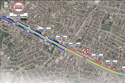 Körfez'de Cahit Zarifoğlu Caddesi Bugünden İtibaren 2 Ay Trafiğe Kapalı!