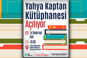 Kocaeli Öğrencilerine Müjde: İzmit Belediyesi Yahya Kaptan Kütüphanesi Hizmete Giriyor!