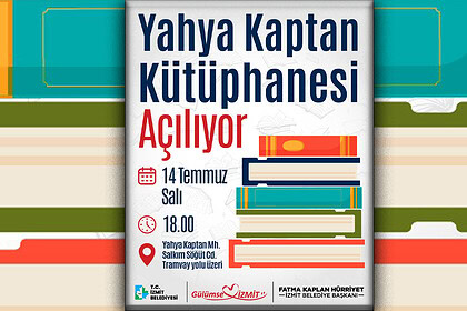 Kocaeli Öğrencilerine Müjde: İzmit Belediyesi Yahya Kaptan Kütüphanesi Hizmete Giriyor!