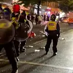 Londra'da Dünya Kupası Elemesinden Sonra Fas Taraftarları Polisle Çatıştı: 1 Yaralı, 4 Gözaltı