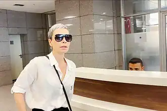 Öykü Serter "Ahbaplar" Soruşturmasında İfade İçin Adliyeye Geldi