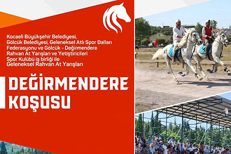Geleneksel Rahvan At Yarışı Değirmendere Koşusu 12 Temmuz'da Gölcük'te Düzenleniyor!