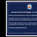 Kocaeli'de Fırtına Alarmı: Çatı Uçması ve Ulaşım Aksamalarına Karşı Dikkatli Olun!
