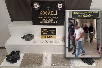 Kocaeli'de Narkotik Operasyonu: 3 Kilo Skunk Ele Geçirildi, 2 Kişi Tutuklandı!