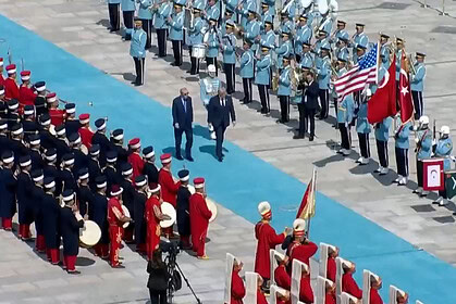 ABD Başkanı Donald Trump'ın Resmî Karşılama Töreni!