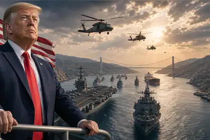 Trump: "Hürmüz Boğazı'nı biz devralıyoruz."