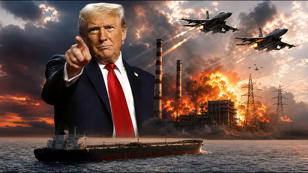 Trump İran'ı Hürmüz'de Tehdit Etti: "Bir Köprüyü Veya Enerji Santralini Vururuz"