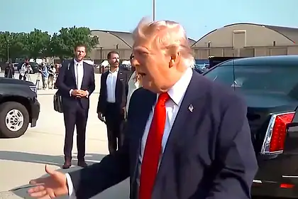 Trump Joint Base Andrews'ta Konuştu: "İran ile Çok İyi Anlaşıyoruz"