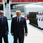 ABD Başkanı Donald Trump Ankara'da! Cumhurbaşkanı Erdoğan Havalimanında Karşıladı!