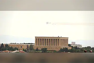 Türk Yıldızları'ndan NATO Zirvesi Öncesi Ankara Semalarında Prova