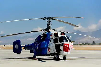 Türkiye'den KKTC'ye Ka-32: 2,5 Ton Su Atan Helikopter Teslim