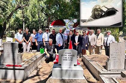 Türk Havacılığının Öncüsü Vecihi Hürkuş Vefatının 57. Yılında Kabri Başında Anıldı!