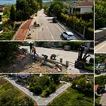 Yeniköy Merkez'de Uçar Sokak'ta Parke Yol Tamamlandı, Sıra Kaldırımda