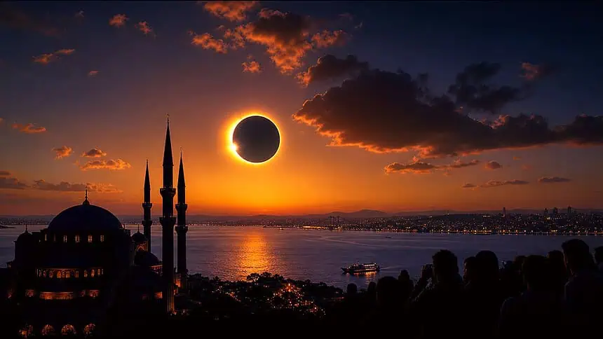 2026 Güneş Tutulması Türkiye'den Görülecek mi? Tam Güneş Tutulması Ne Zaman?