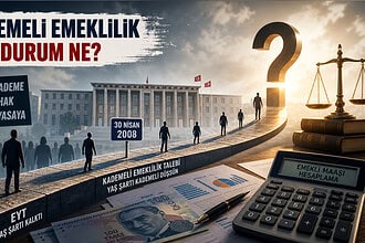 5 Ağustos Kademeli Emeklilik Son Durum: #ÇözümKademe Talebi Yasalaştı mı?